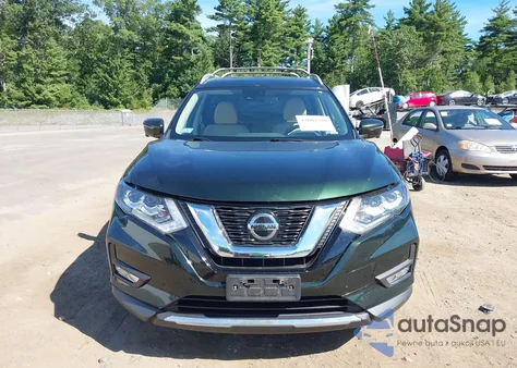 2020 Nissan Rogue Sl Intelligent Awd из США, поврежденный, VIN 5N1AT2MV7LC729012